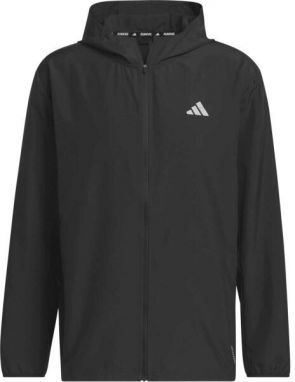 adidas RUN IT JACKET Pánska bežecká bunda, čierna, veľkosť