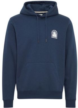 BLEND SWEATSHIRT REGULAR FIT Pánska mikina, tmavo modrá, veľkosť