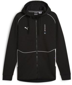 Puma BMW M MOTORSPORT HOODED SWEAT Pánska mikina, čierna, veľkosť