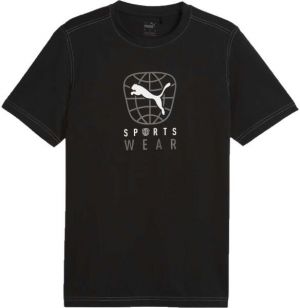 Puma BETTER SPORTSWEAR  TEE Pánske tričko, čierna, veľkosť