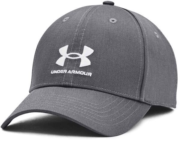 Under Armour MENS BRANDED LOCKUP ADJ Pánska šiltovka, tmavo sivá, veľkosť