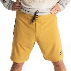 ADVENTER & FISHING UV SHORTS Pánske rybárske kraťasy, hnedá, veľkosť