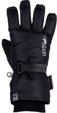 Lewro PRIMO Detské lyžiarske rukavice, čierna, veľkosť