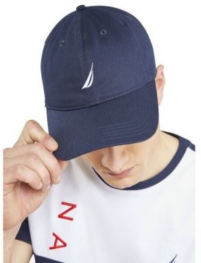 NAUTICA RUCK STRAPBACK Pánska šiltovka, tmavo modrá, veľkosť UNI