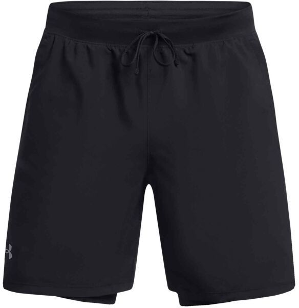 Under Armour LAUNCH 7'' Pánske kraťasy, čierna, veľkosť M