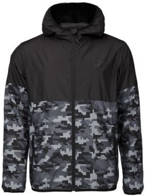 Willard JARUN Pánska ľahká šuštiaková bunda, čierna, veľkosť XXXL