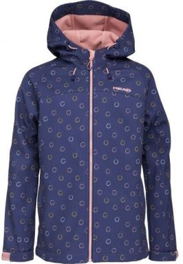 Head LYNX Dievčenská softshellová bunda, tmavo modrá, veľkosť 164-170