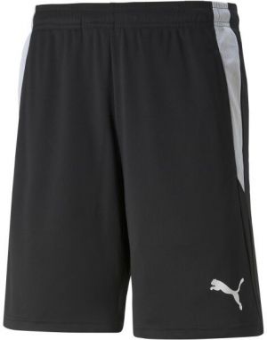 Puma TEAM LIGA TRAINING SHORTS Pánske futbalové kraťasy, čierna, veľkosť