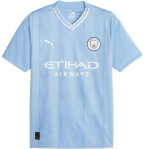 Puma MANCHESTER CITY FC HOME JERSEY Pánsky futbalový dres, svetlomodrá, veľkosť