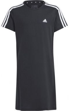 adidas ESSENTIALS 3-STRIPES DRESS Dievčenské šaty, čierna, veľkosť