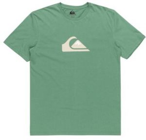 Quiksilver COMP LOGO Pánske tričko, zelená, veľkosť