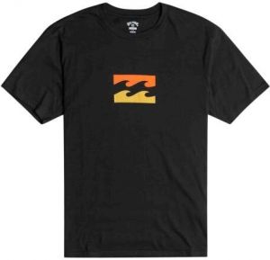 Billabong TEAM WAVE Pánske tričko, čierna, veľkosť