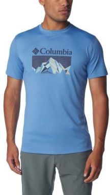 Columbia ZERO RULES SHORT Pánske tričko, modrá, veľkosť