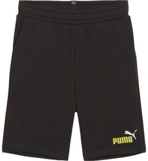 Puma ESS+2 COL SHORTS TR Detské šortky, čierna, veľkosť