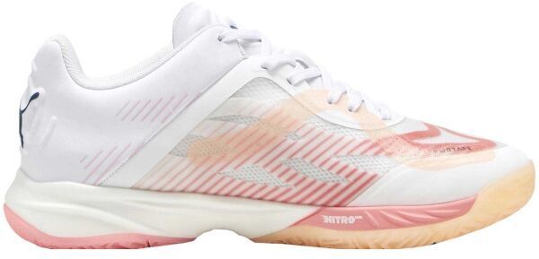 Puma ACCELERATE NITRO SQD W+ Dámska halová obuv, biela, veľkosť 37.5