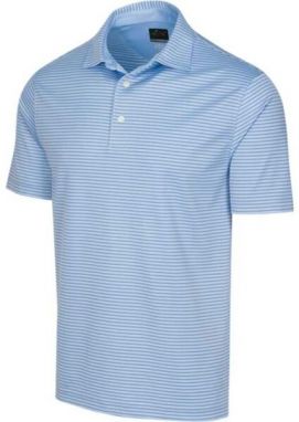 GREGNORMAN PROTEK ML75 STRIPE POLO Pánske golfové polo tričko, modrá, veľkosť