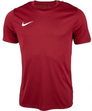 Nike DRI-FIT PARK 7 Pánske športové tričko, vínová, veľkosť