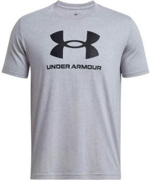 Under Armour SPORTSTYLE Pánske tričko, sivá, veľkosť