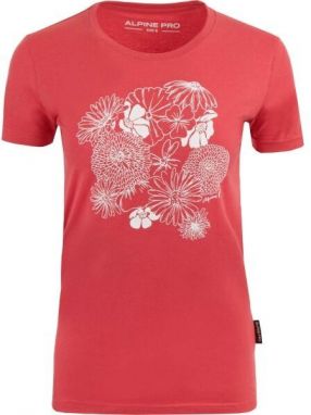 ALPINE PRO VILA Dámske tričko, ružová, veľkosť