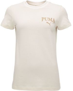 Puma SQUAD TEE Dámske tričko, béžová, veľkosť