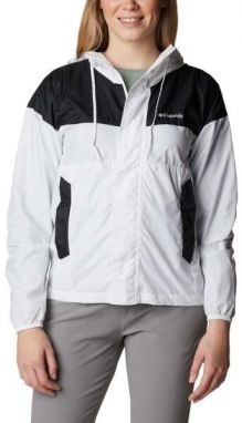 Columbia FLASH CHALLENGER WINDBREAKER Dámska vetrovka, biela, veľkosť