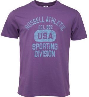 Russell Athletic USA M Pánske tričko, fialová, veľkosť