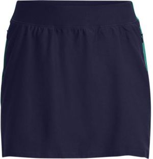 Under Armour LINKS KNIT SKORT Dámska golfová sukňa, tmavo modrá, veľkosť L