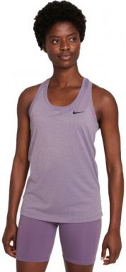 Nike DF LEG RACEBACK TANK W Dámsky športový top, fialová, veľkosť