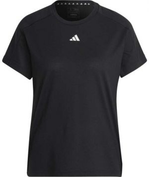 adidas TRAIN ESSENTIALS TEE Dámske športové tričko, čierna, veľkosť