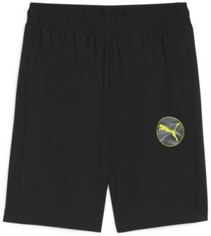 Puma ACTIVE SPORTS WOVEN SHORTS B Detské športové kraťasy, čierna, veľkosť