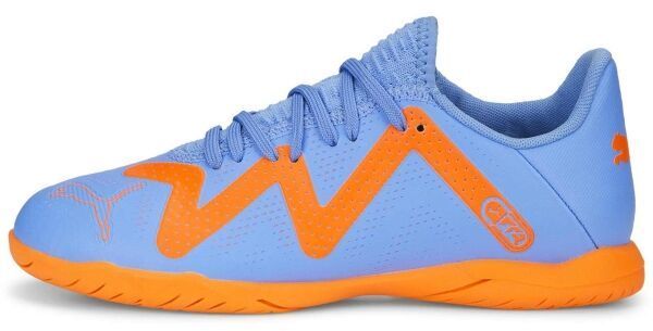 Puma FUTURE PLAY IT JR Detská halová obuv, svetlomodrá, veľkosť 33