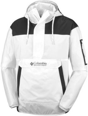 Columbia CHALLENGER WINDBREAKER Pánska vetrovka, biela, veľkosť XXL