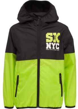 Lewro ARDEN Chlapčenská šuštiaková bunda, čierna, veľkosť 140-146