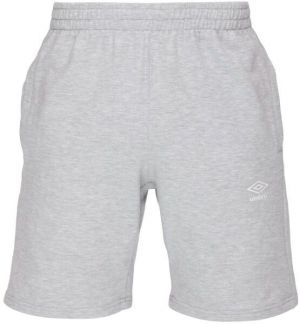 Umbro FRENCH TERRY SHORT ESSENTIALS Pánske teplákové kraťasy, sivá, veľkosť