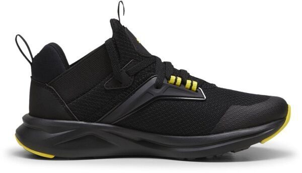 Puma ENZO 2 REFRESH JR Juniorská voľnočasová obuv, čierna, veľkosť 37.5