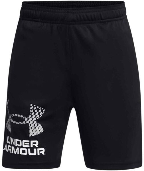 Under Armour TECH LOGO Chlapčenské kraťasy, čierna, veľkosť S