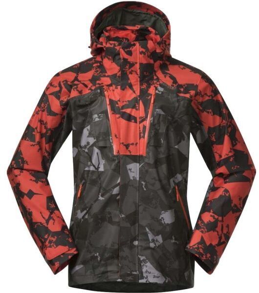 Bergans HOGNA CAMO V2 2L Pánska lovecká bunda, mix, veľkosť