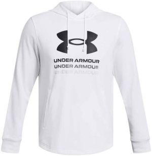 Under Armour RIVAL Pánska mikina, biela, veľkosť L
