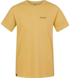 Hannah RAVI Pánske bavlnené tričko, žltá, veľkosť XXXL