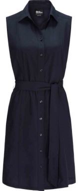 Jack Wolfskin SONORA DRESS Dámske šaty, tmavo modrá, veľkosť