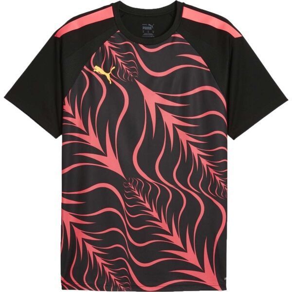 Puma INDIVIDUALLIGA GRAPHIC JERSEY Pánske športové tričko, čierna, veľkosť