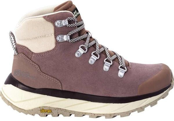 Jack Wolfskin TERRAVENTURE URBAN MID W Dámska turistická obuv, ružová, veľkosť