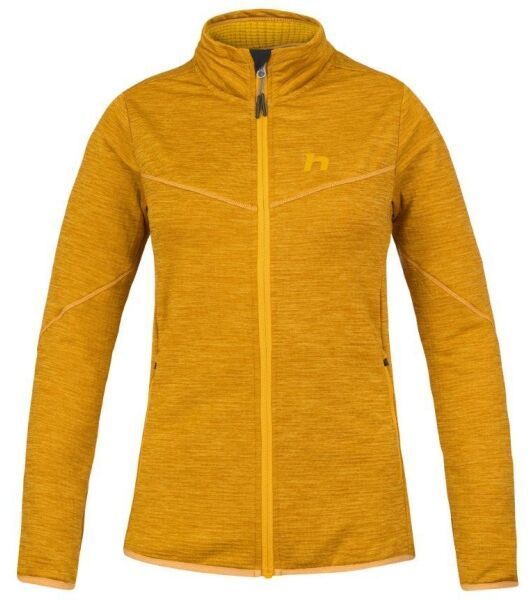 Hannah DAGNYS Dámska funkčná mikina, žltá, veľkosť