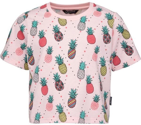 Lewro CELESTA Dievčenské tričko, ružová, veľkosť 128-134