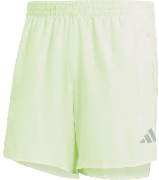 adidas RUN IT SHORTS Pánske bežecké šortky, svetlo zelená, veľkosť XXL 5