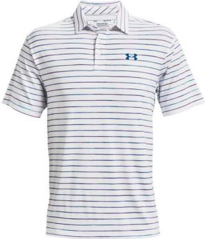 Under Armour PLAYOFF POLO 2.0 Pánske golfové polo tričko, biela, veľkosť M