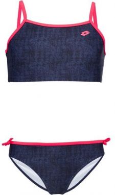 Lotto LYRA Dievčenské dvojdielne plavky, tmavo modrá, veľkosť 164-170