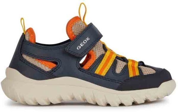 Geox SIMBYOS A Chlapčenské tenisky, tmavo modrá, veľkosť