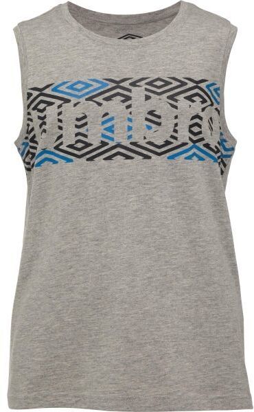 Umbro YORK Chlapčenské tielko, sivá, veľkosť 116-122