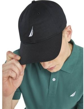NAUTICA RUCK STRAPBACK Pánska šiltovka, čierna, veľkosť UNI
